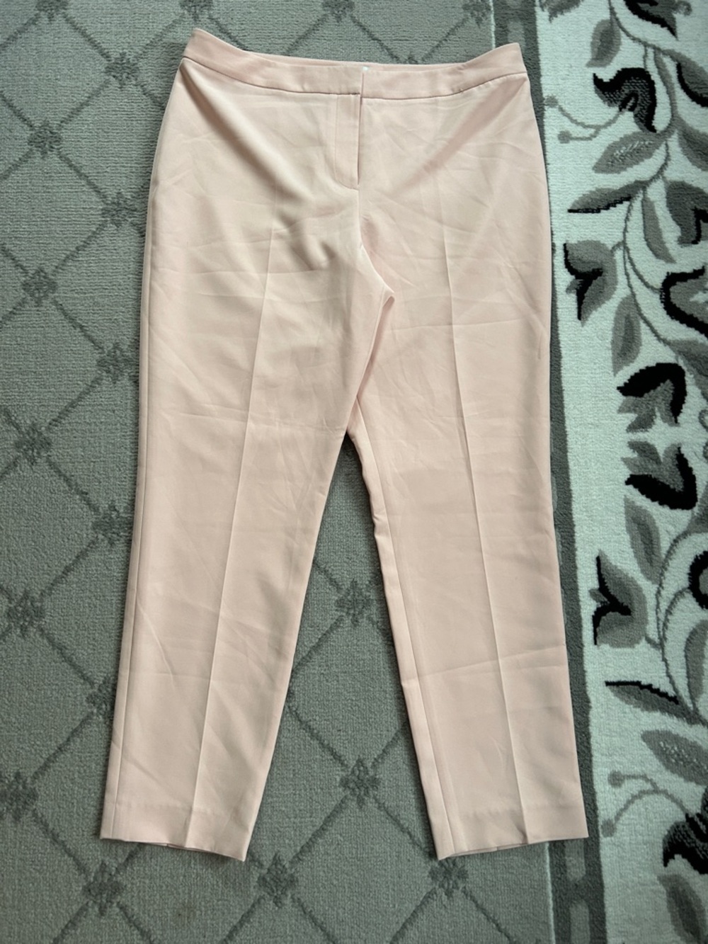 Tahari ASL Pink Cropped Dress Pants